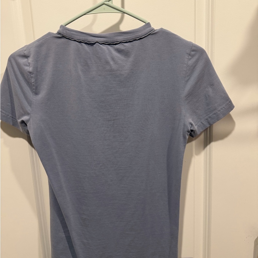 Brunello Cucinelli Light Gray Tee - Picture 2 of 3